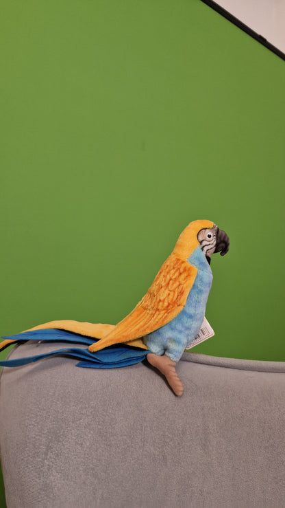 Papużka falista – realistyczna maskotka 15 cm | Prezent dla dzieci