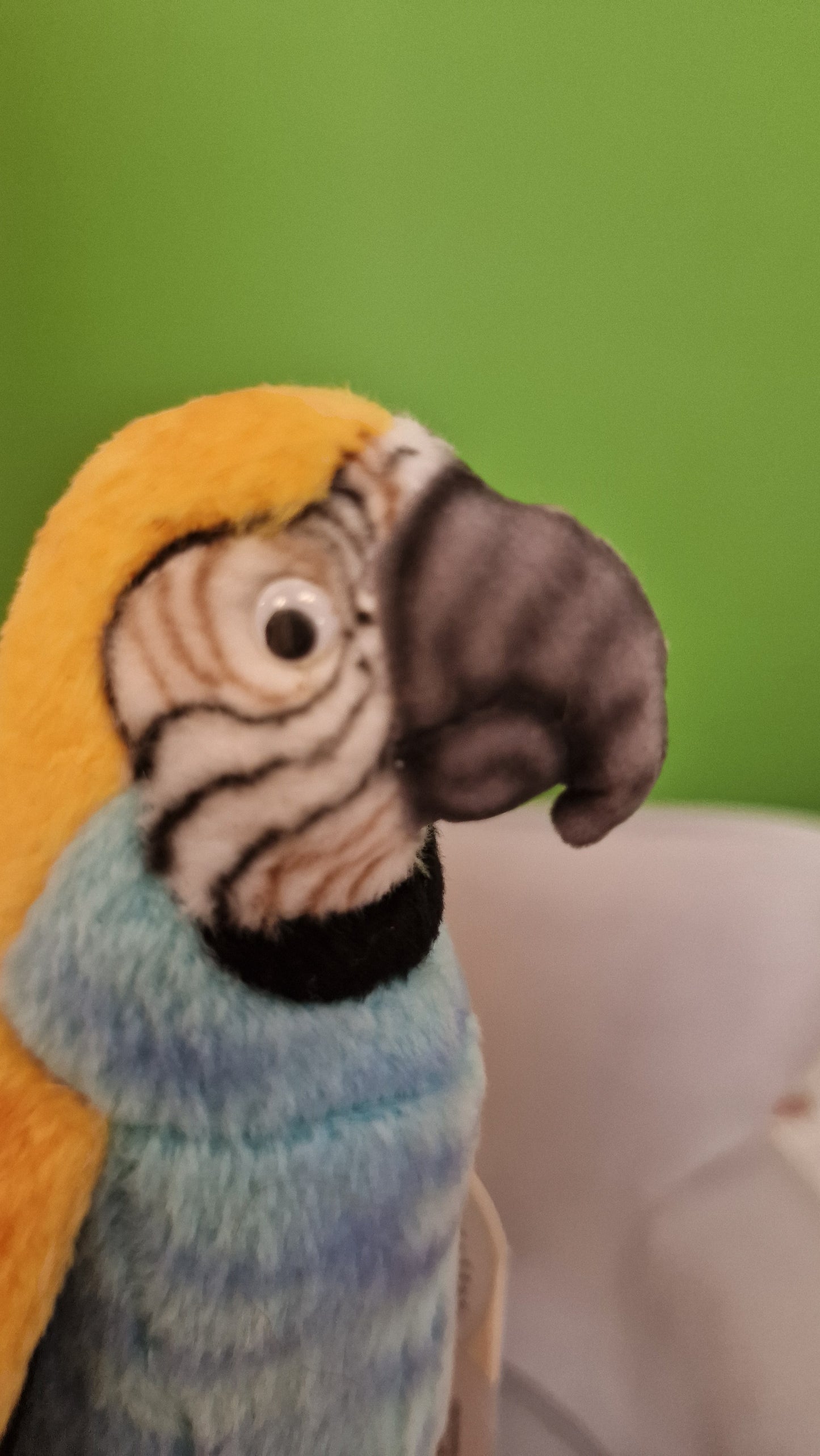 Papużka falista – realistyczna maskotka 15 cm | Prezent dla dzieci