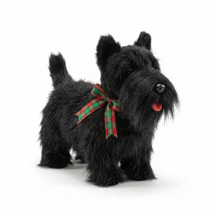 Terier szkocki – realistyczna maskotka psa | Wyjątkowy prezent