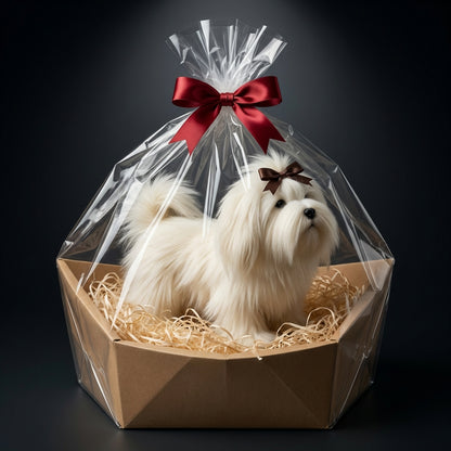 Pies Darwina maskotka jak Shih Tzu
