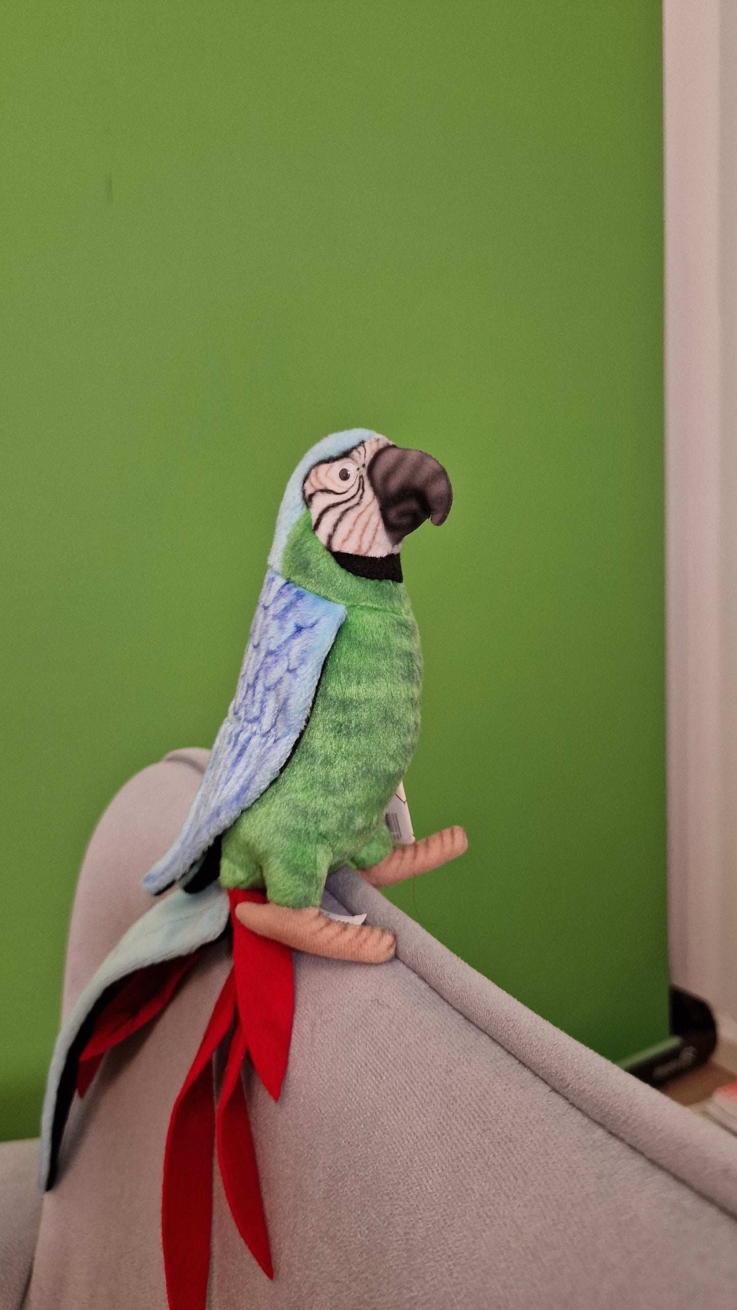 Papużka falista – realistyczna maskotka 15 cm | Prezent dla dzieci