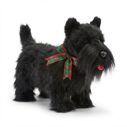 Terier szkocki – realistyczna maskotka psa | Wyjątkowy prezent