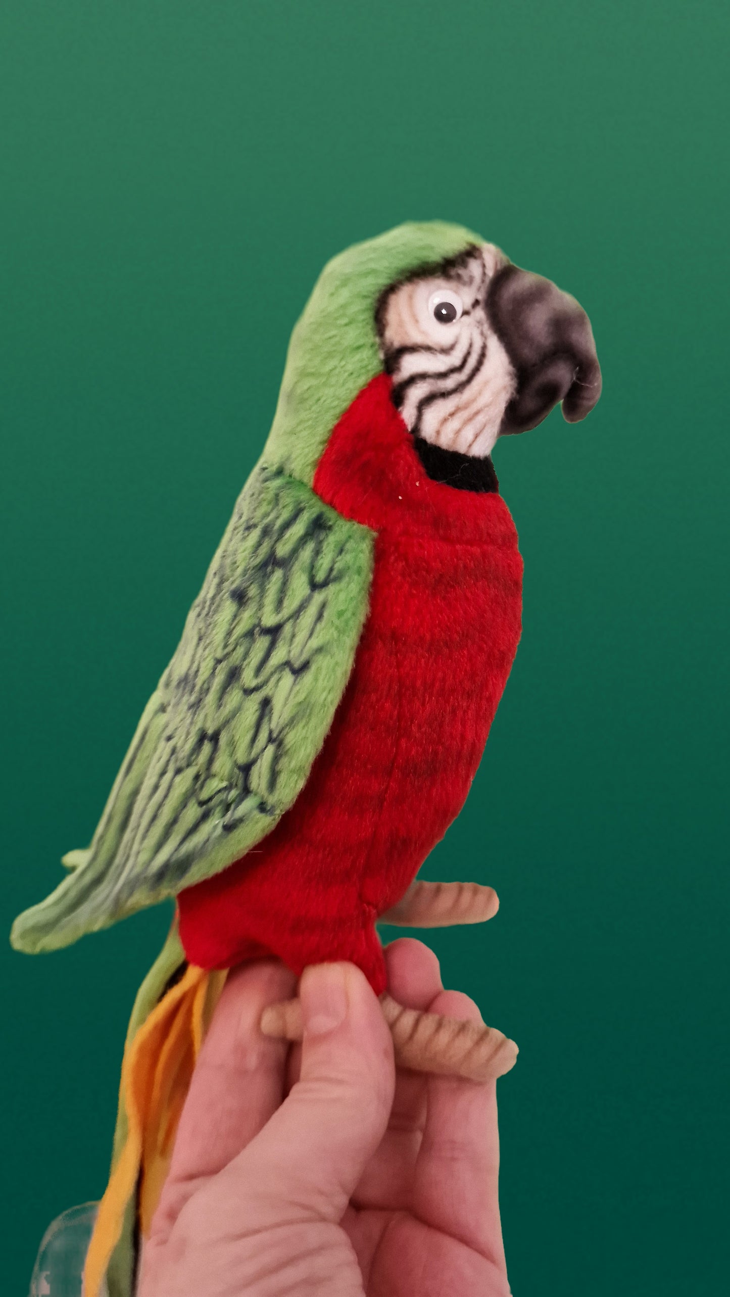 Papużka falista – realistyczna maskotka 15 cm | Prezent dla dzieci