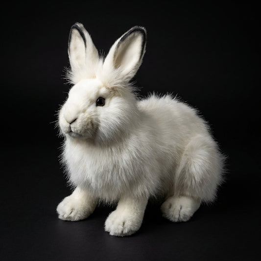 Biały Królik 25-30 cm – realistyczna maskotka, wyjątkowy prezent