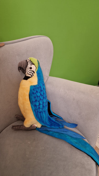 Papużka falista – realistyczna maskotka 15 cm | Prezent dla dzieci