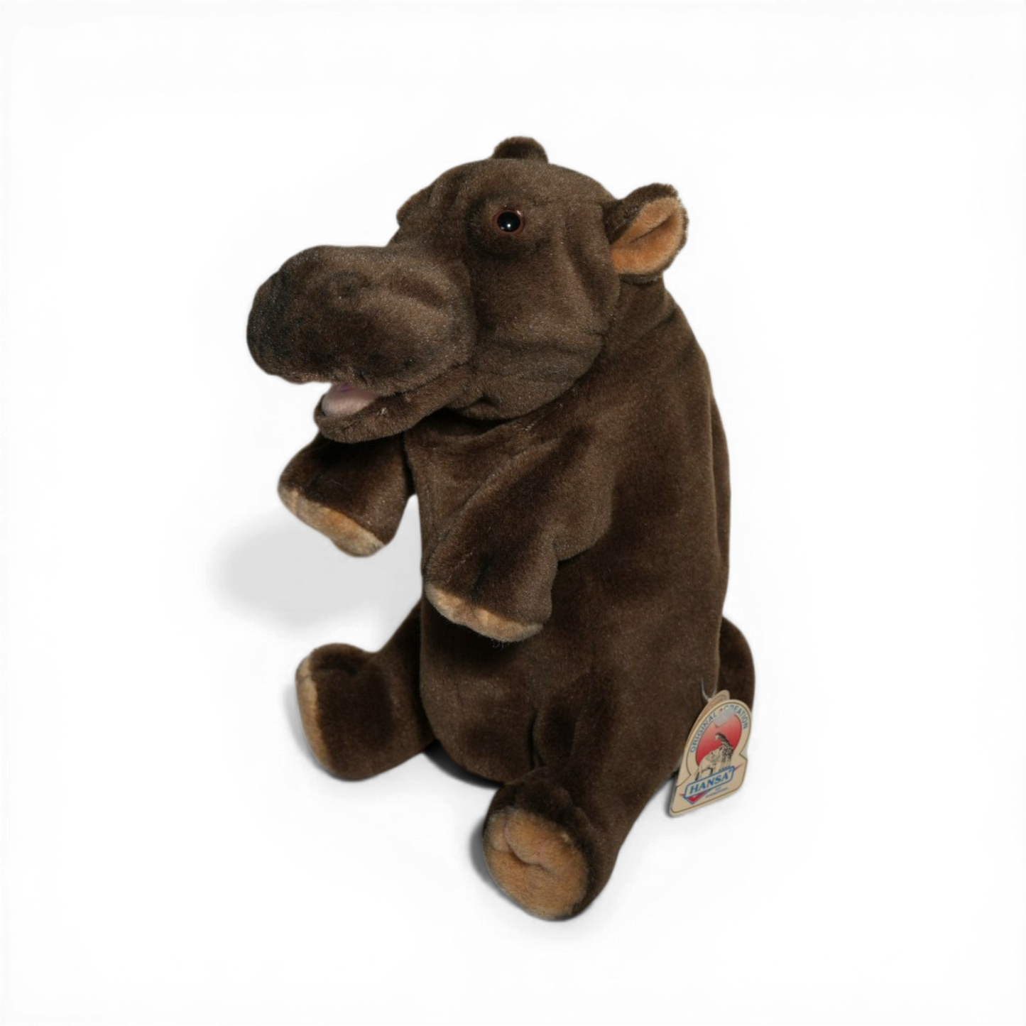 Hipopotam - realistyczna pacynka 22 cm