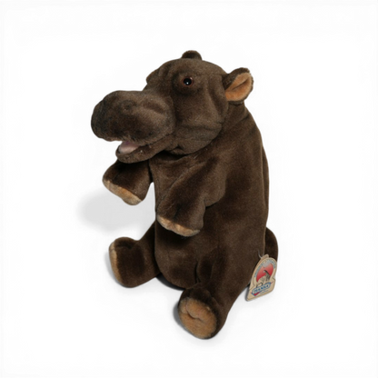 Hipopotam - realistyczna pacynka 22 cm