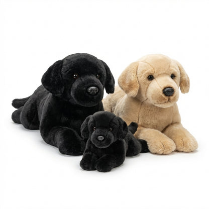 Pluszowy szczeniak Labrador – miękka maskotka, prezent dla dzieci