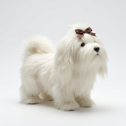 Pies Darwina maskotka jak Shih Tzu