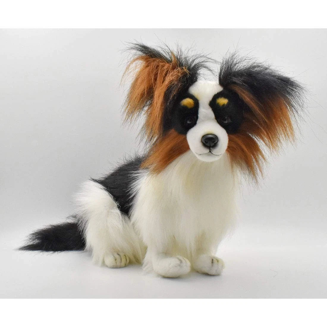 Spaniel kontynentalny Papillon – realistyczna maskotka psa | Prezent