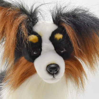 Spaniel kontynentalny Papillon – realistyczna maskotka psa | Prezent